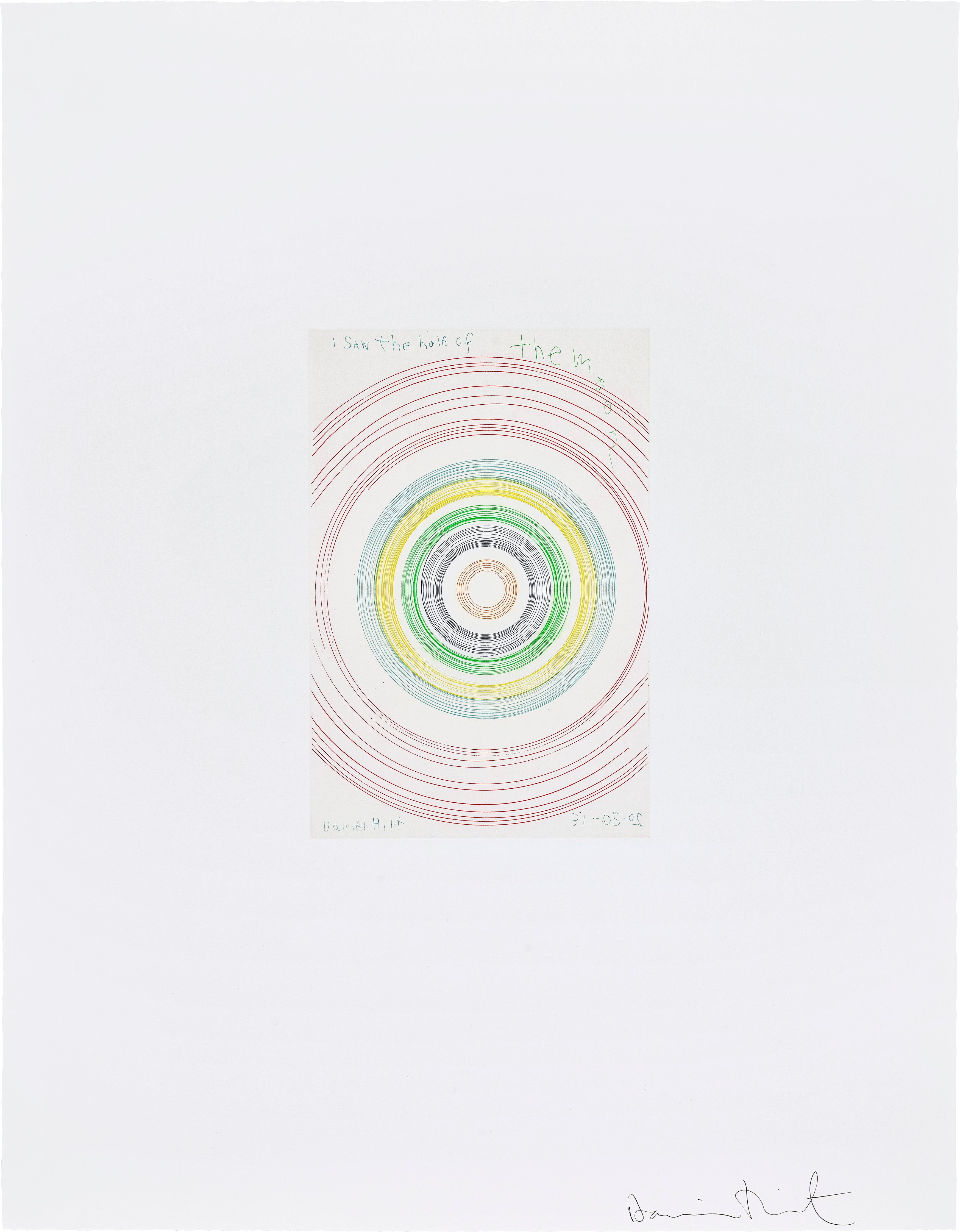 I saw the half of the moon , 2002 by Damien Hirst