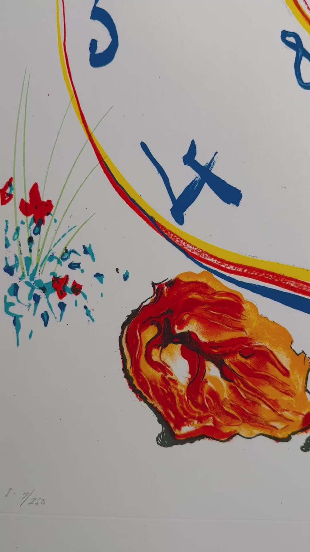 Melting Space-Time, 1975-1976 by Salvador Dali