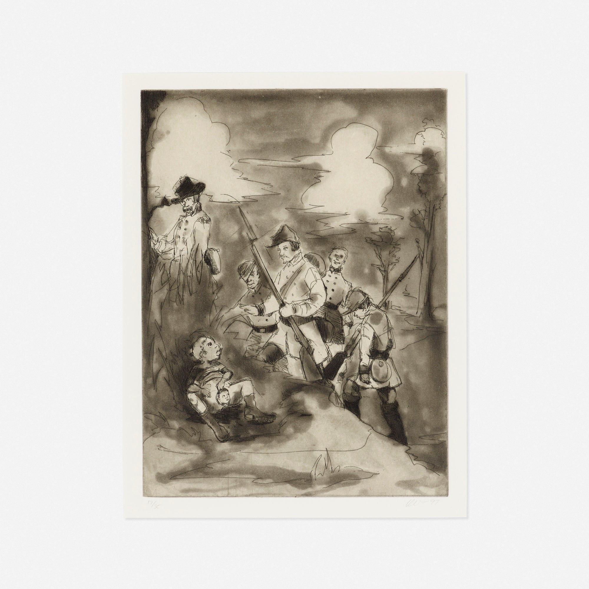 Lil' Patch Of Woods, 1997 by Kara Walker