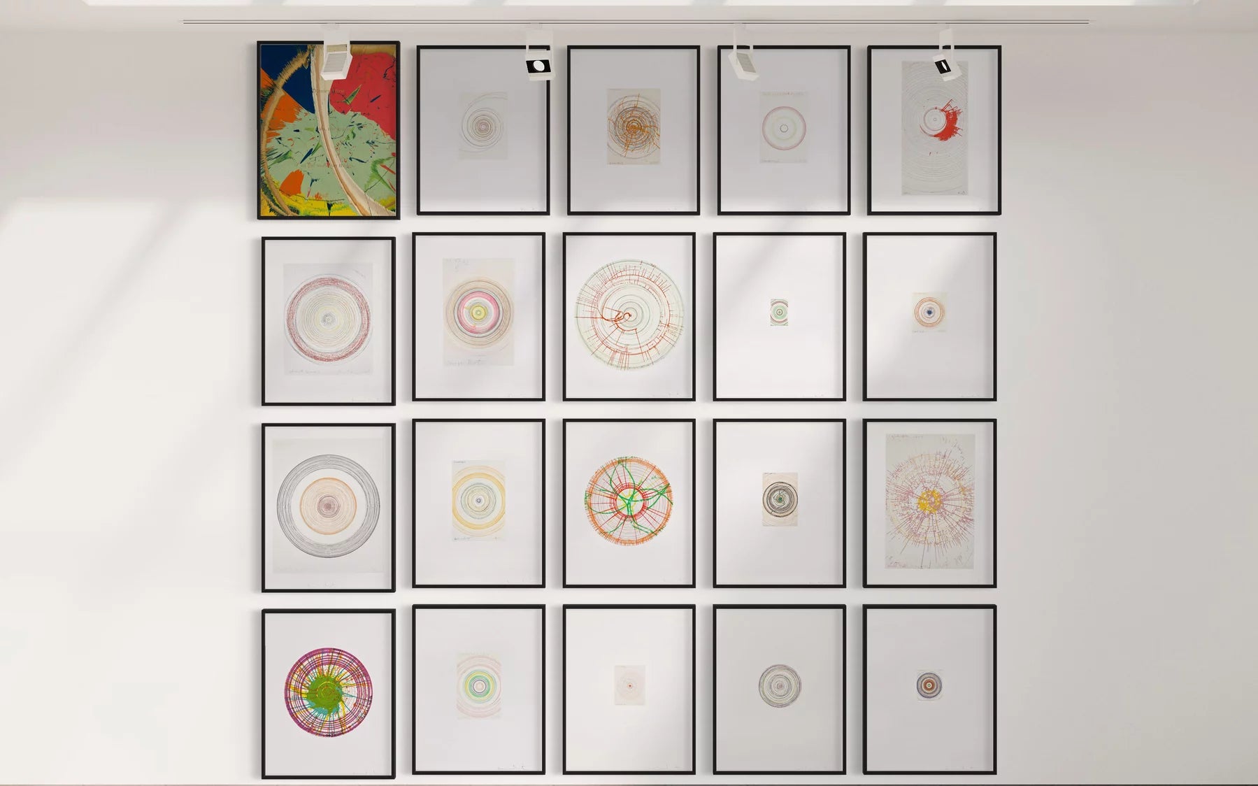 Damien Hirst - In a Spin, the Action of the World on Things, Volume I) , 2002
