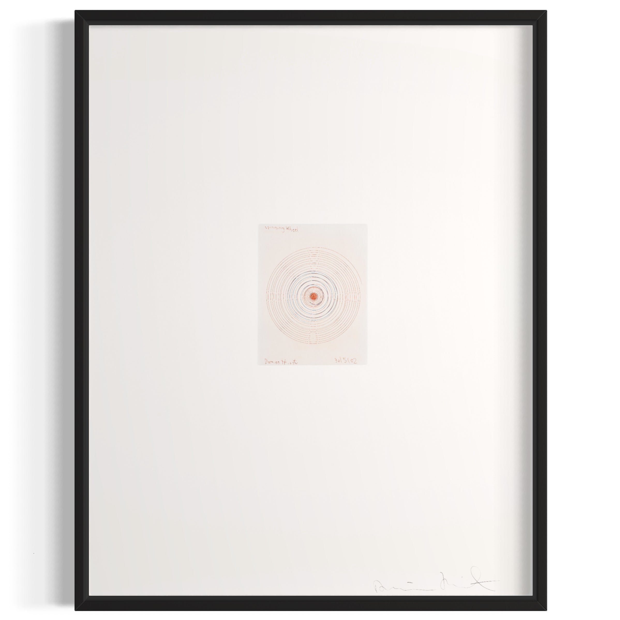 Spinning Wheel (In a Spin, the Action of the World on Things, Volume I), 2002 by  Damien Hirst