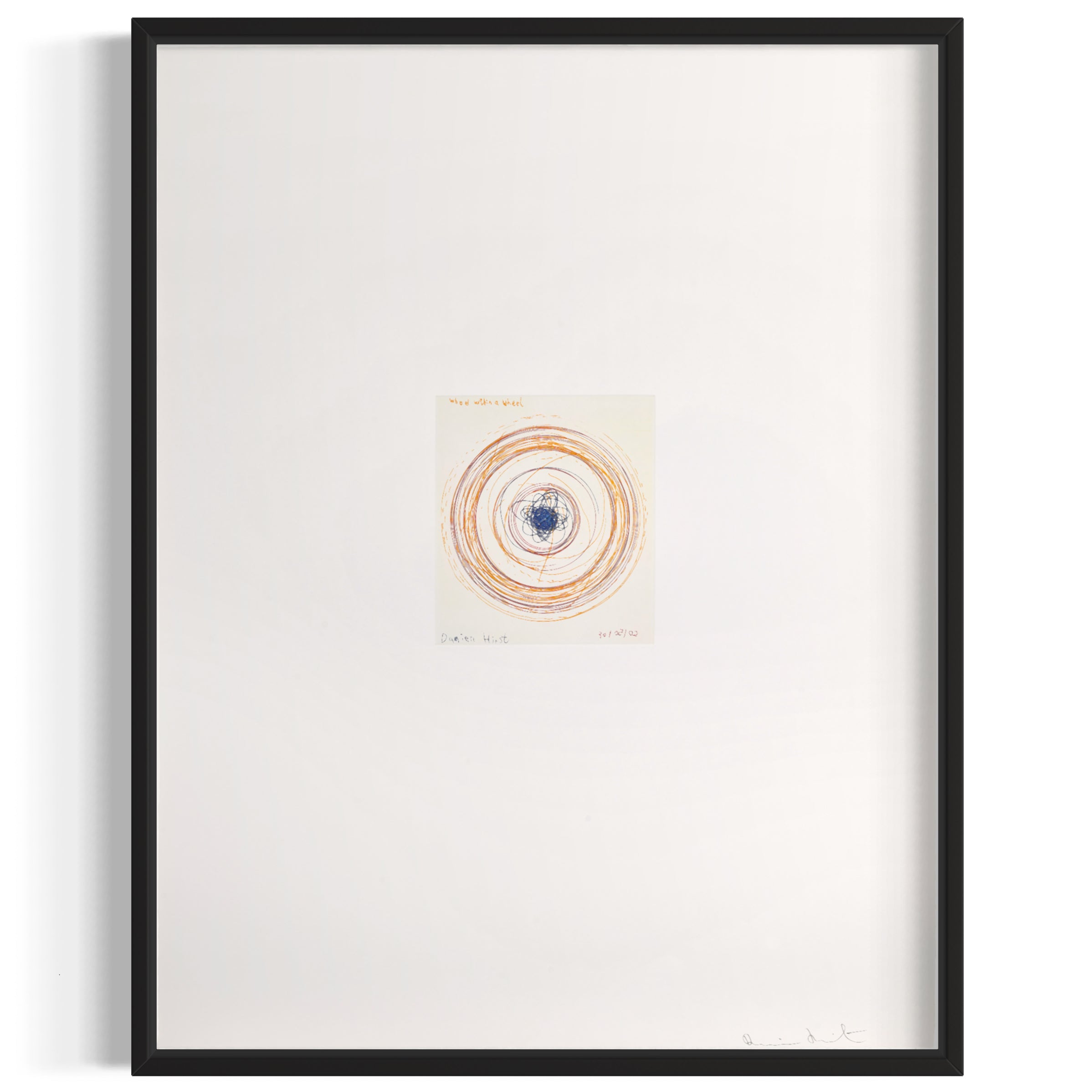 Wheel within a wheel, 2002 by Damien Hirst