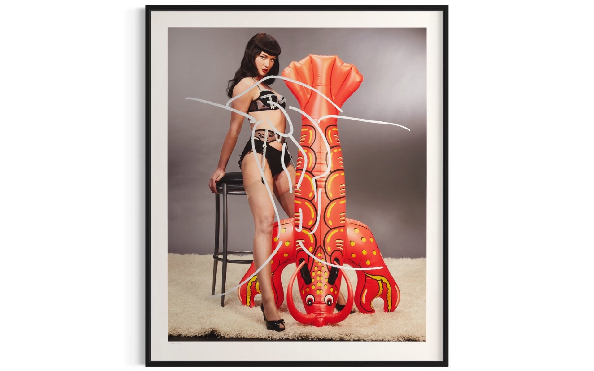 Girl with Lobster, 2014 by  Jeff Koons