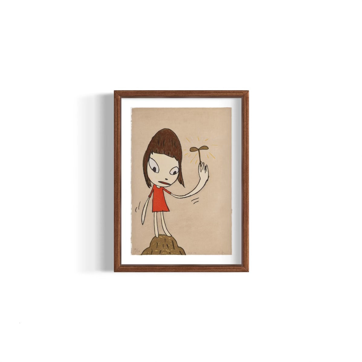 My Little Treasure, 2010 by  Yoshitomo Nara