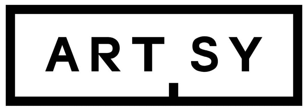 Logo for the website Artsy - Links Out of Website 