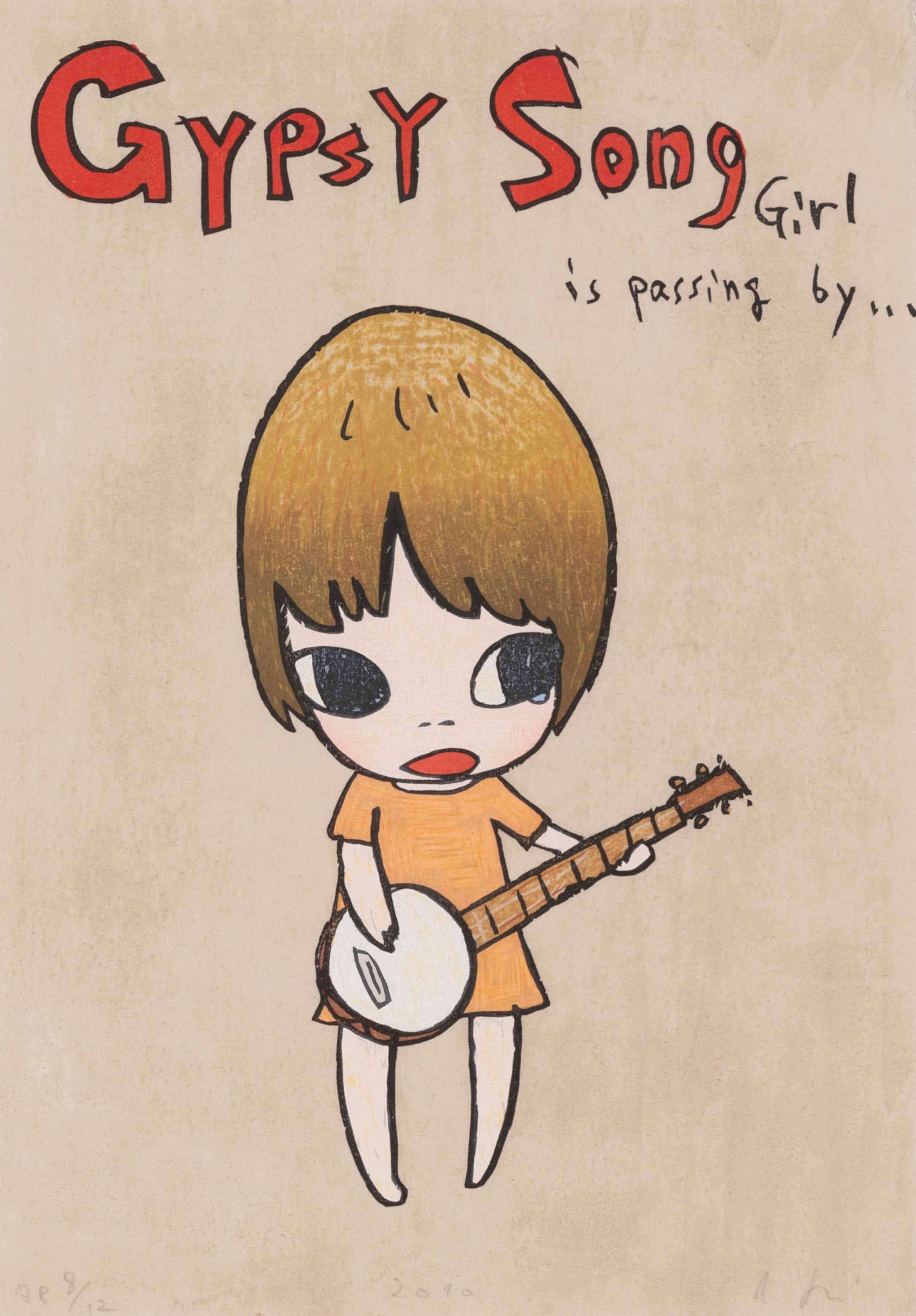 Gypsy Song, 2010 by  Yoshitomo Nara