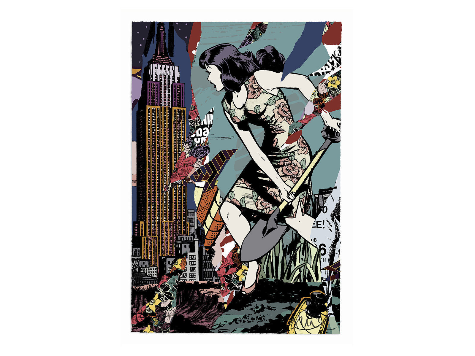 Savage Sacred Young Minds (Portfolio of 6 Works) , 2015 -2016 by  FAILE