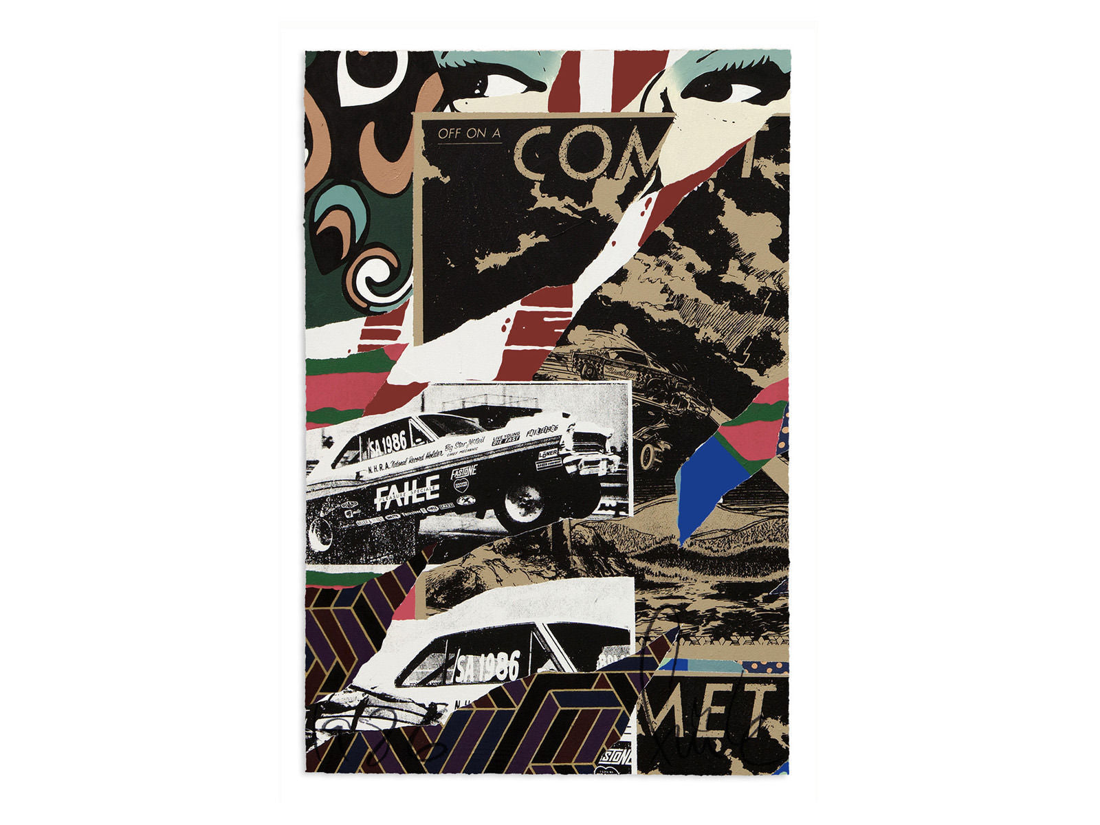 Savage Sacred Young Minds (Portfolio of 6 Works) , 2015 -2016 by  FAILE