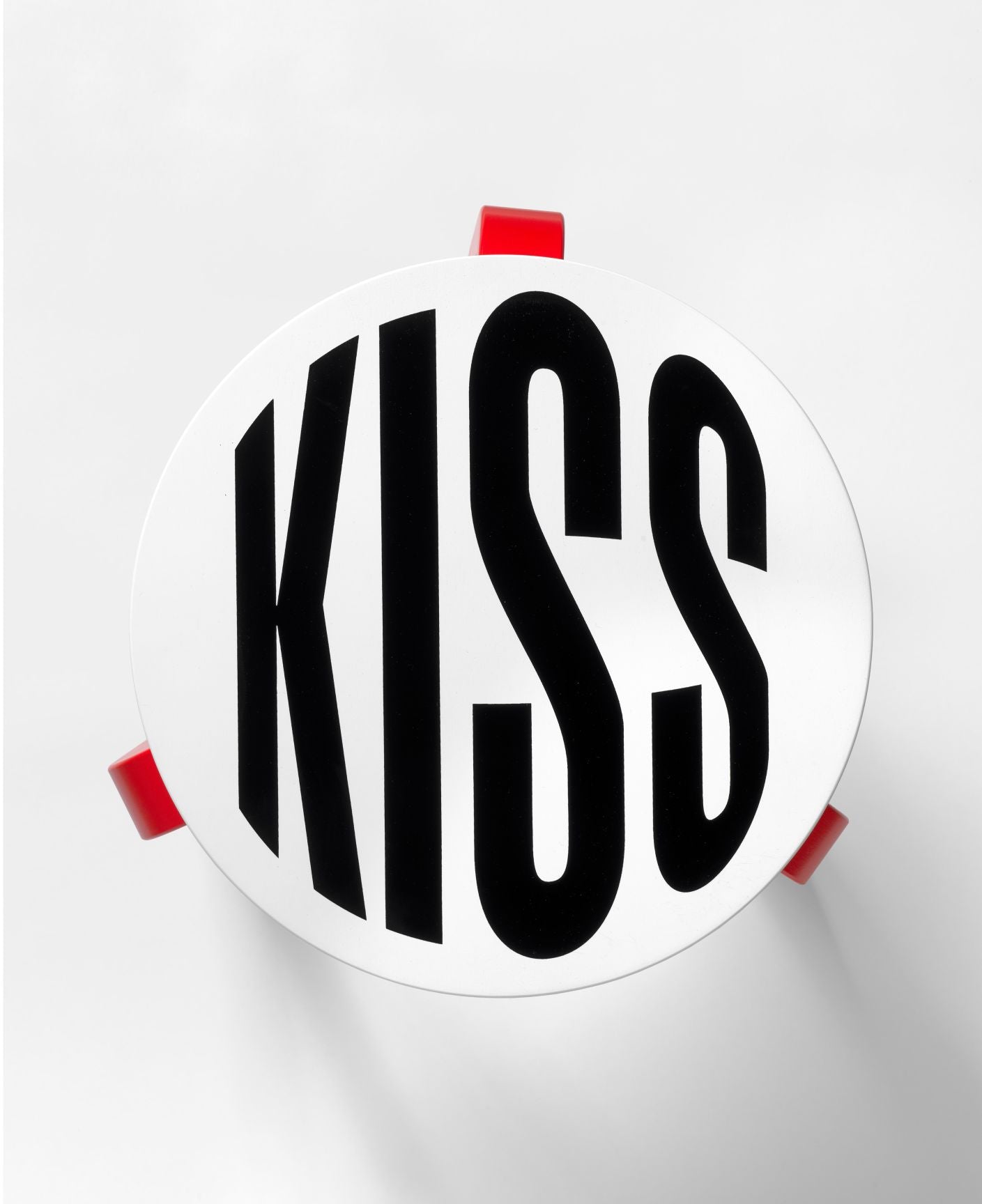Untitled (Kiss), 2019 by  Barbara Kruger