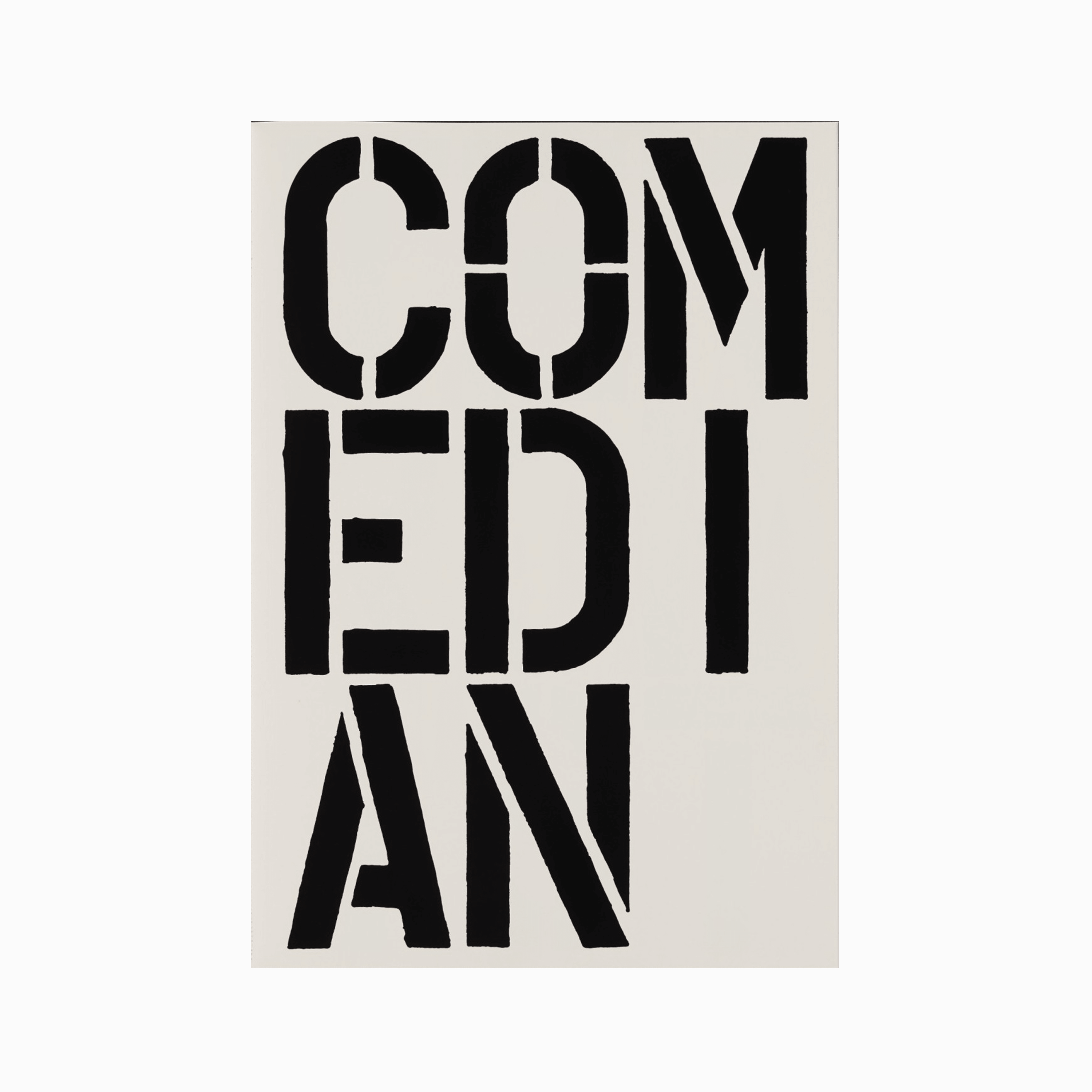 Comedian (page from Black Book) - CommodityGallery