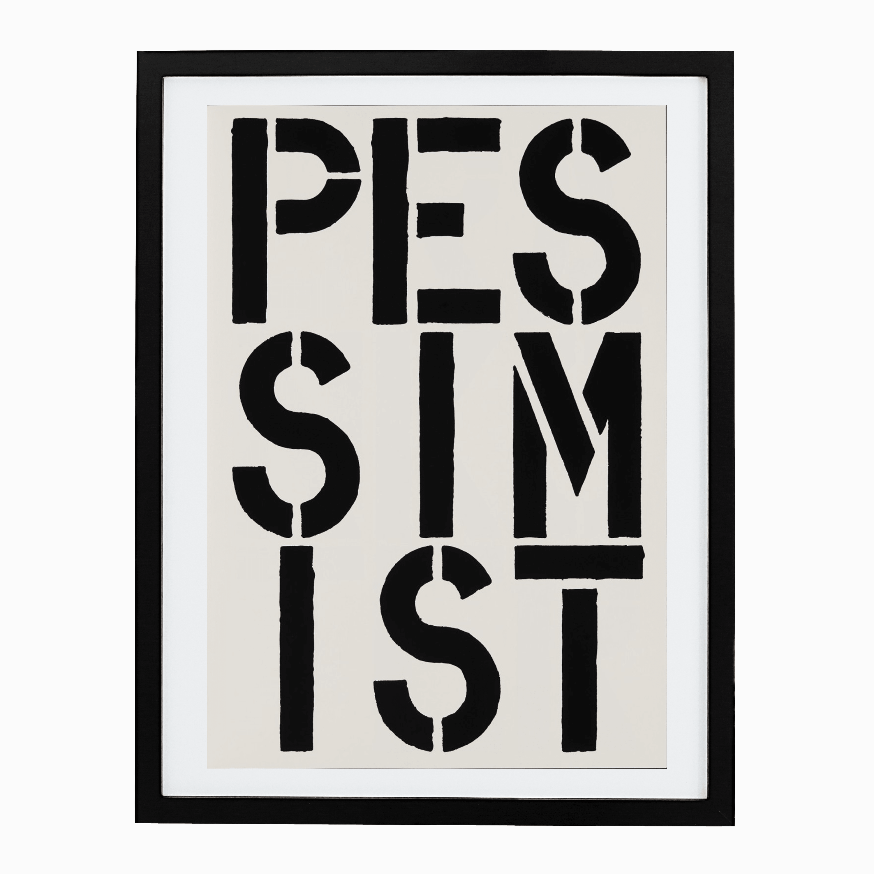 Pessimist (page from Black Book) - CommodityGallery
